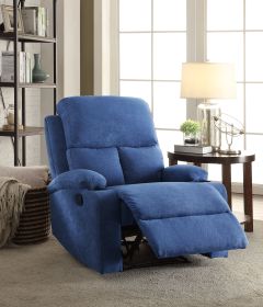 Rosia Blue Linen Motion Recliner