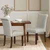 Upholstered Dining Chair with Nailhead Trim Set of 2