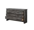 Vidalia Rustic Gray Oak Finish Dresser