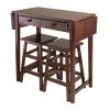 Mercer Double Drop Leaf Table with 2 Stools