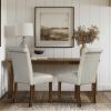 Upholstered Dining Chair with Nailhead Trim Set of 2