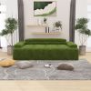 Modern Sofa Bed,Velvet Sleeper Couch,3 Seater Tufted Sofa,And Adjustable Backrests For Small Spaces, Living Room, Bedroom