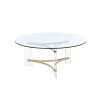 Sosi Gold Finish Coffee Table